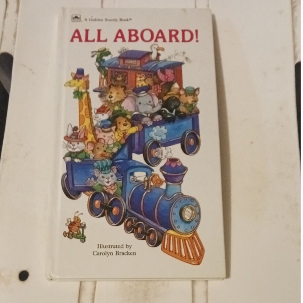 All Aboard (Golden Sturdy Book) - Board book By Doris Stuart